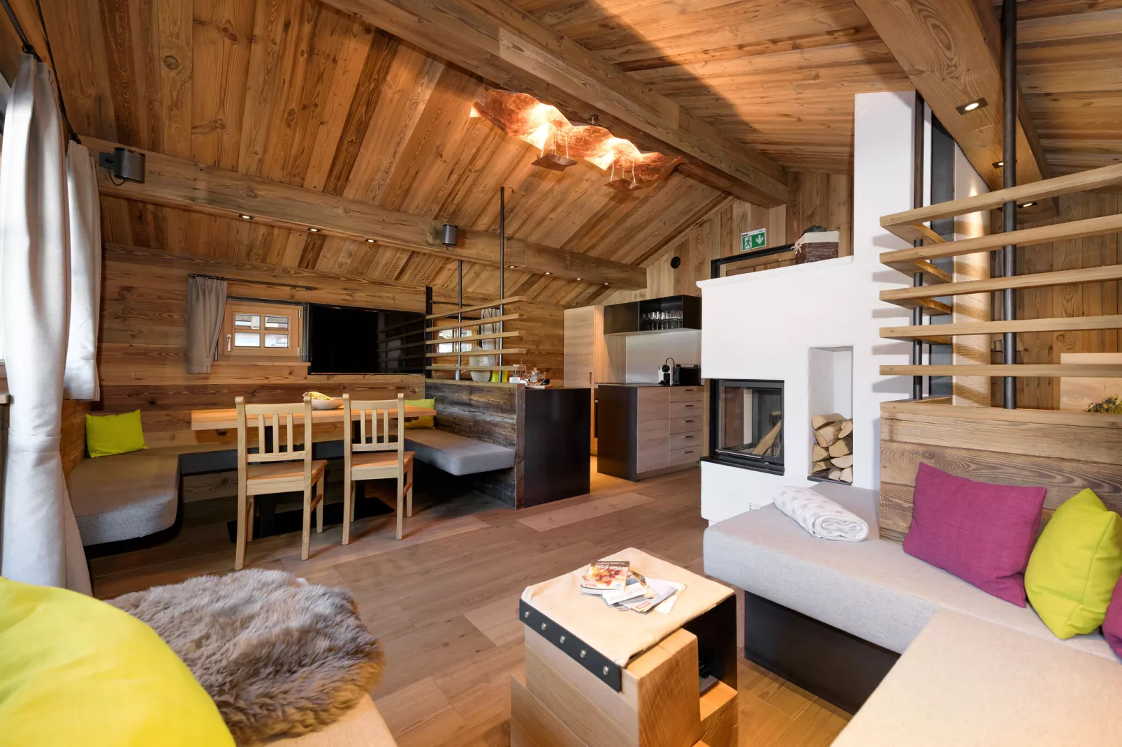 Lisa Chalets 4 Personen-Woonkamer