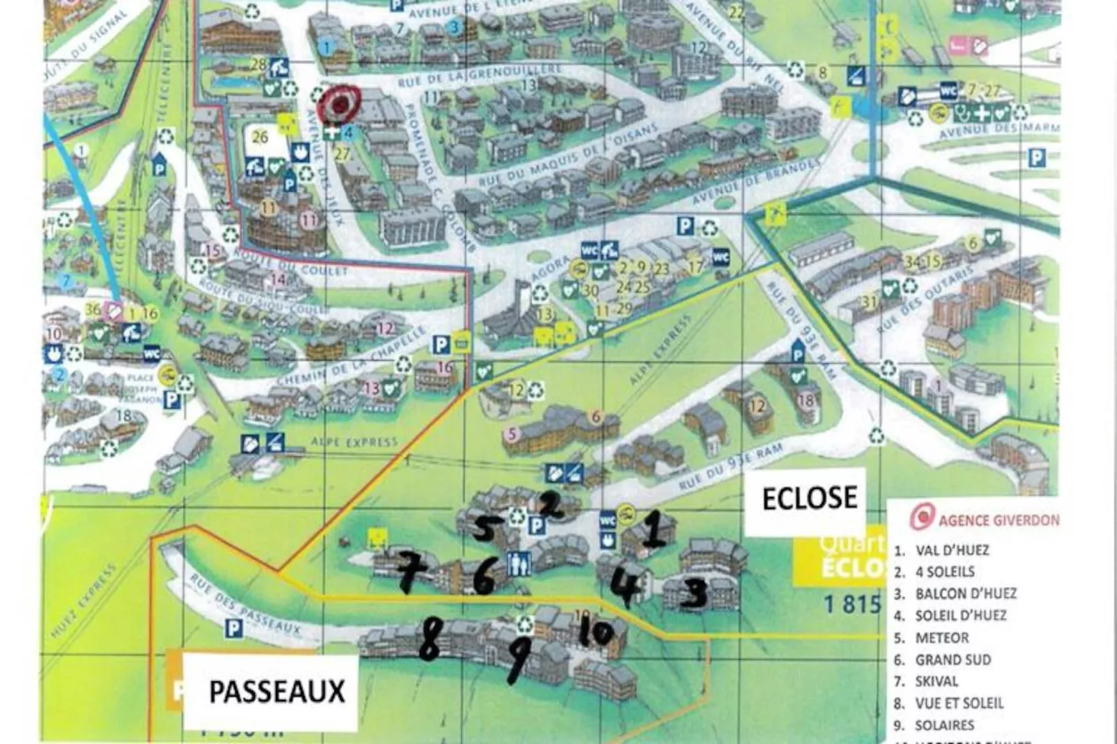 Résidence Balcons D'huez