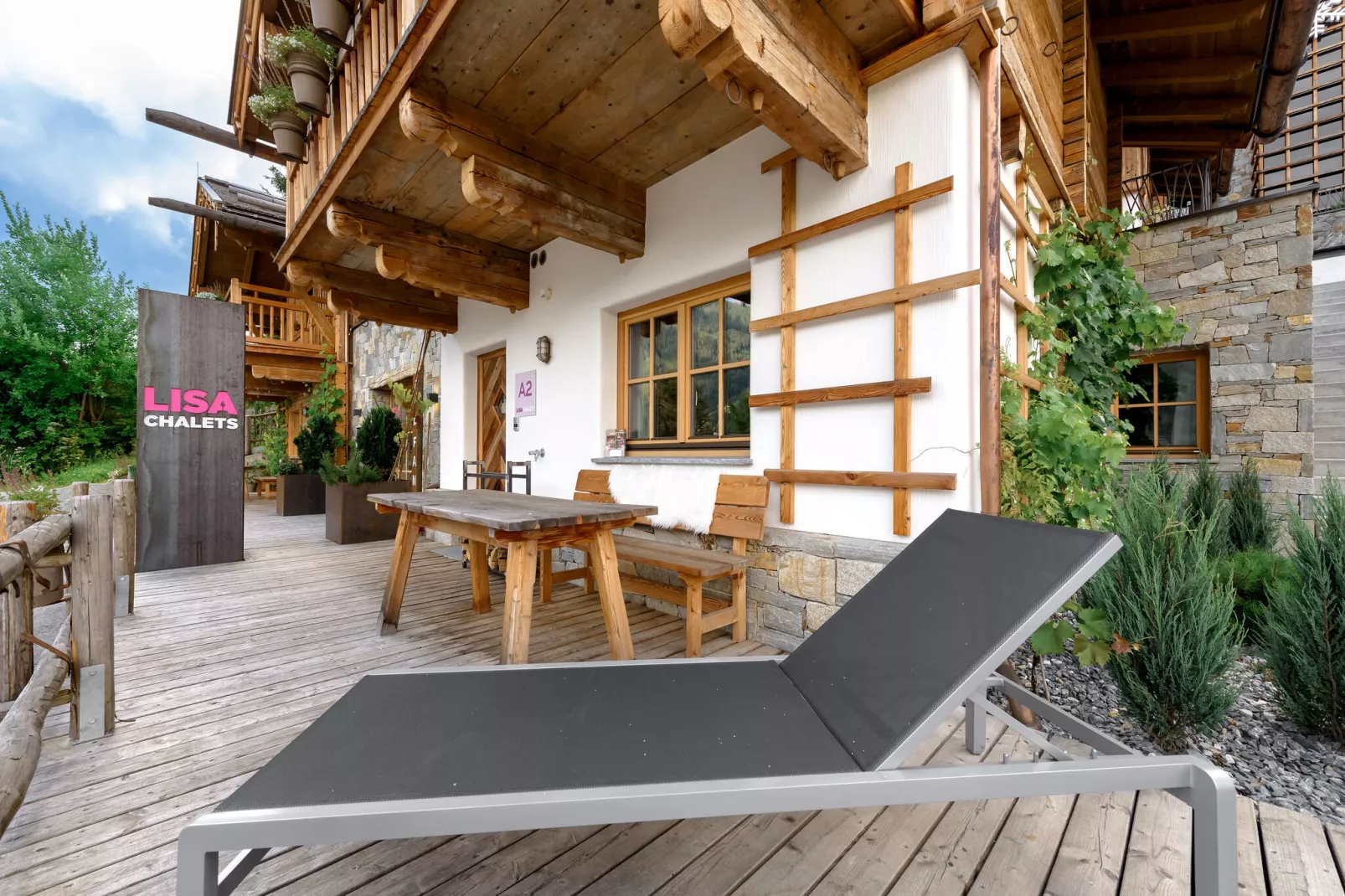Lisa Chalets 4 Personen-Terrasbalkon