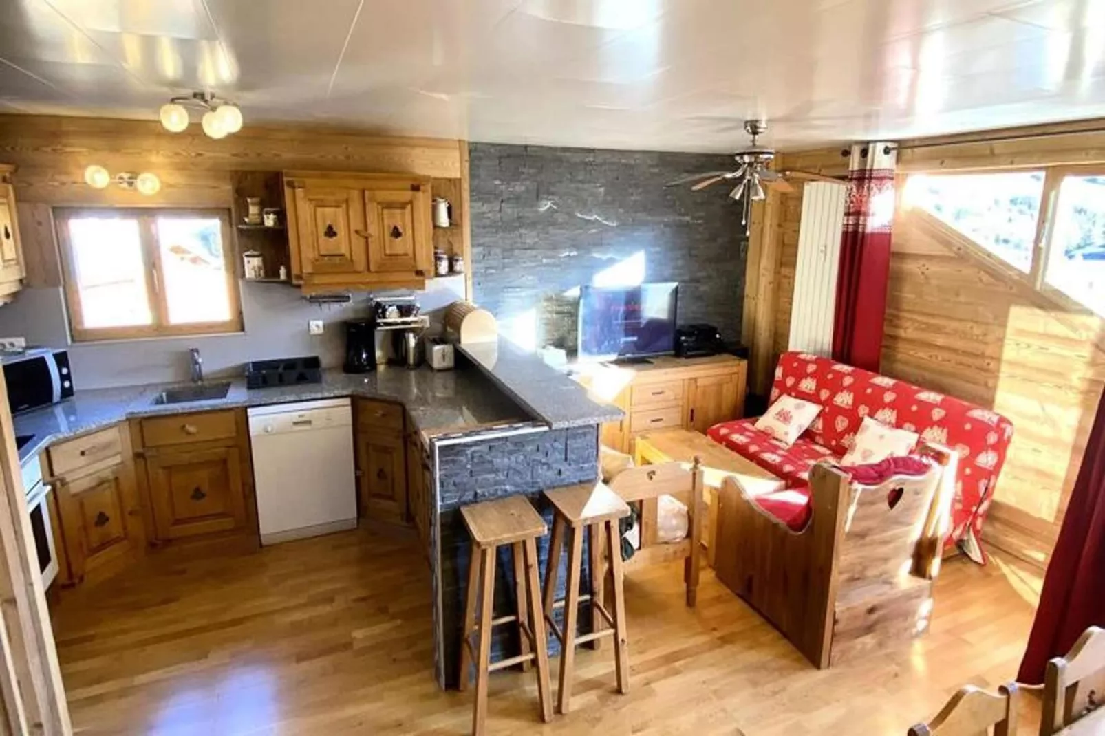 Résidence Les Bleuets-Keuken