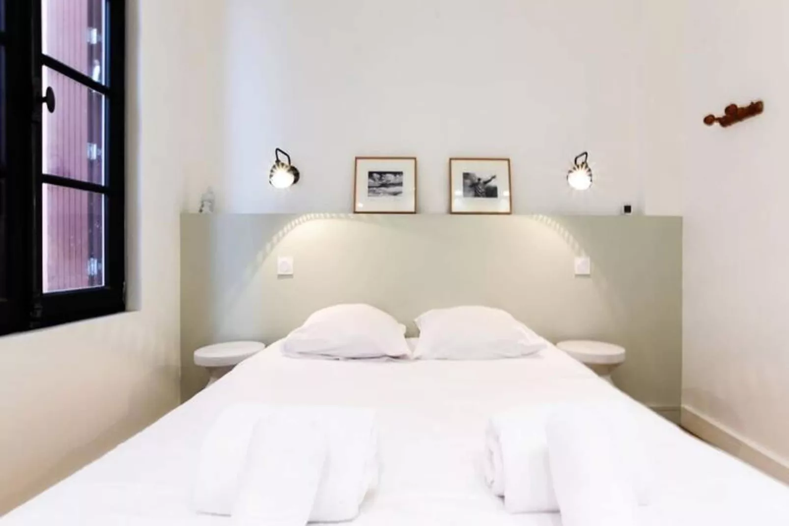 Superbe Maison Au Coeur De La Ville &agrave; Deux Pas De La C&ocirc;te Des Basques-Slaapkamer