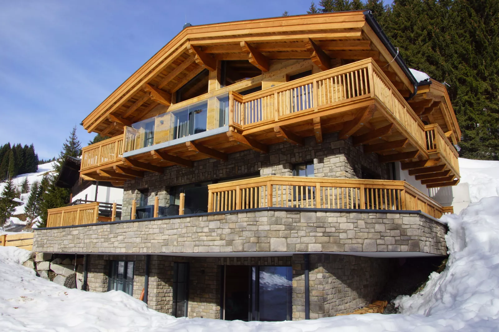 Chalet Glemmerl Mountain Lodge-Exterieur winter