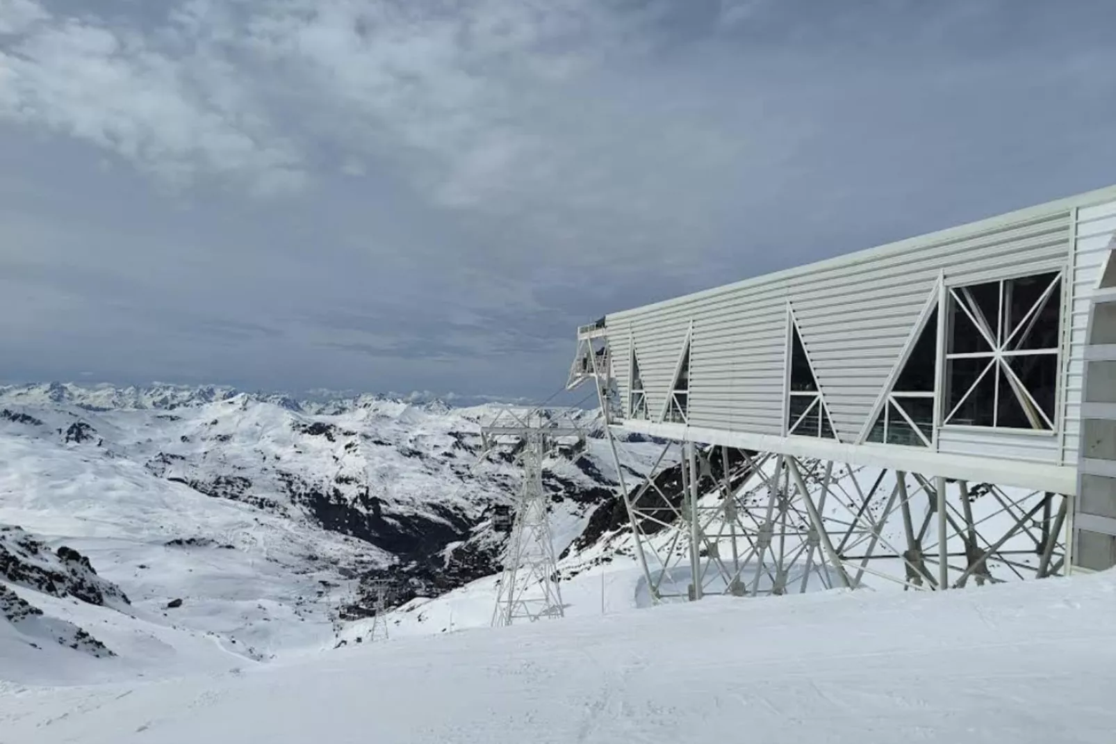 Résidence Le Cheval Blanc ***-Gebied winter 1km