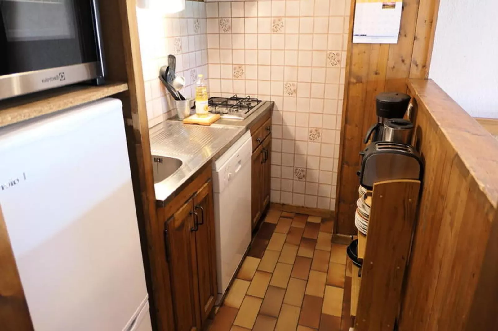 Résidence La Gelinotte-Keuken