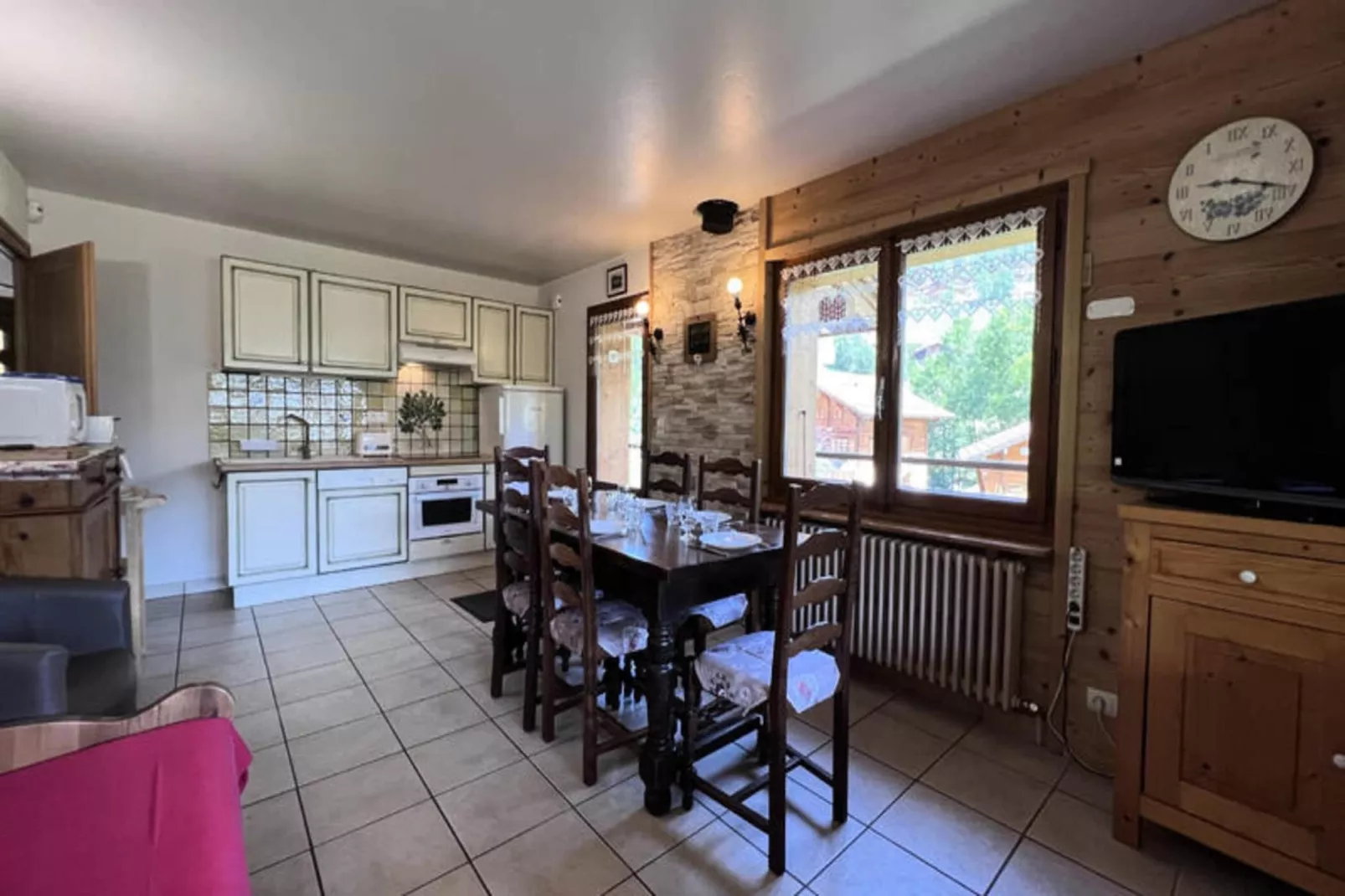 Chalets à La Clusaz-Eetkamer