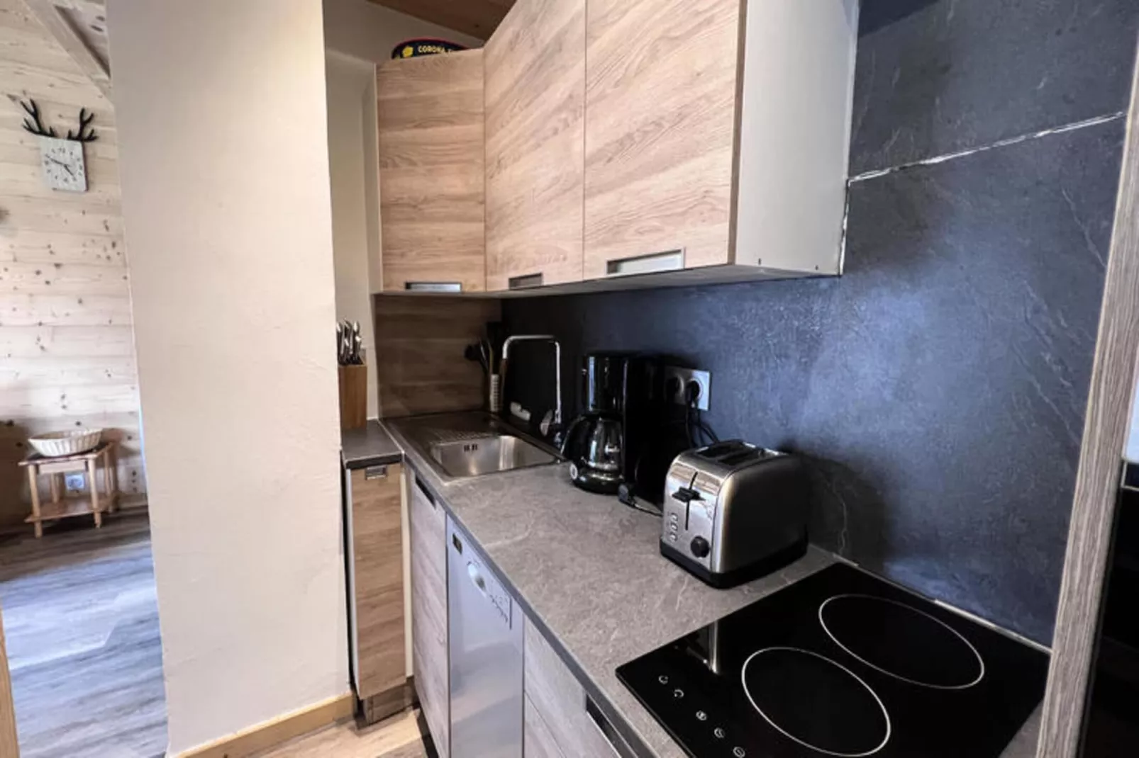 Appartements à La Clusaz-Keuken