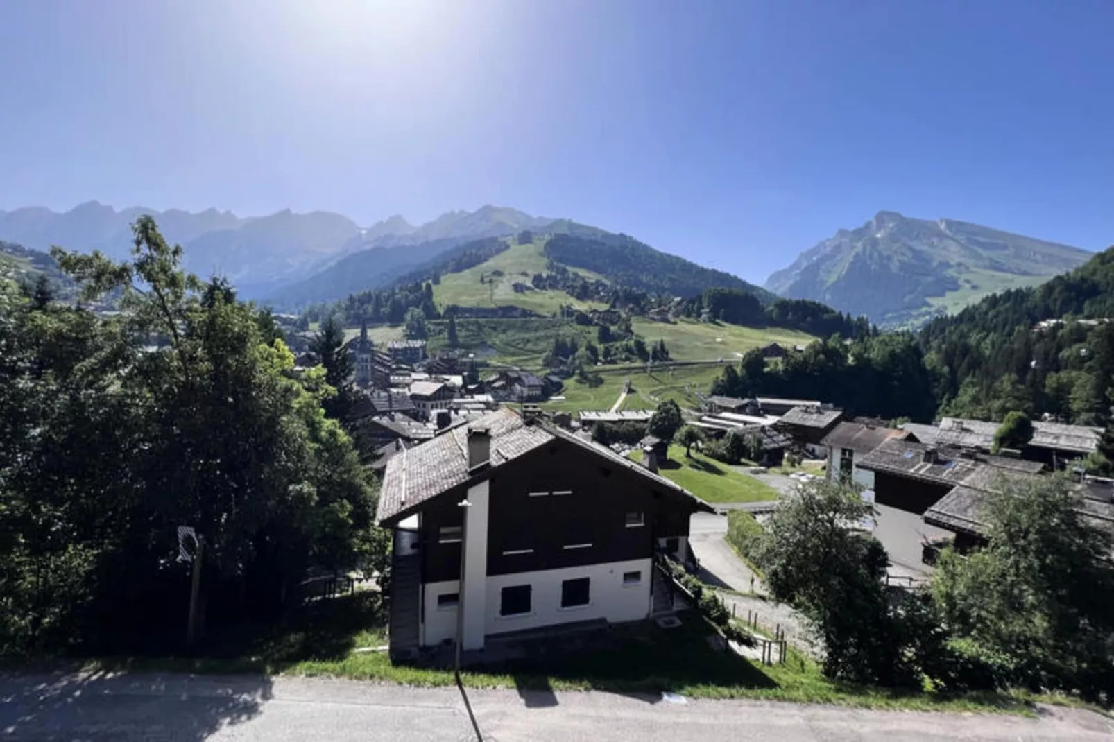Appartements à La Clusaz-Uitzicht zomer