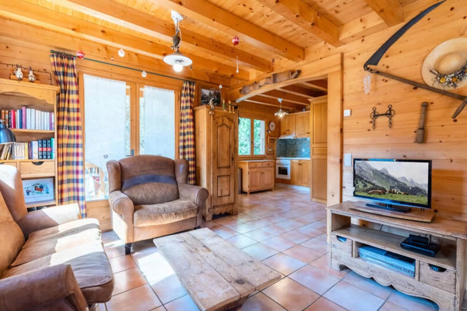 Chalet Gotty Joly L'bele-Woonkamer