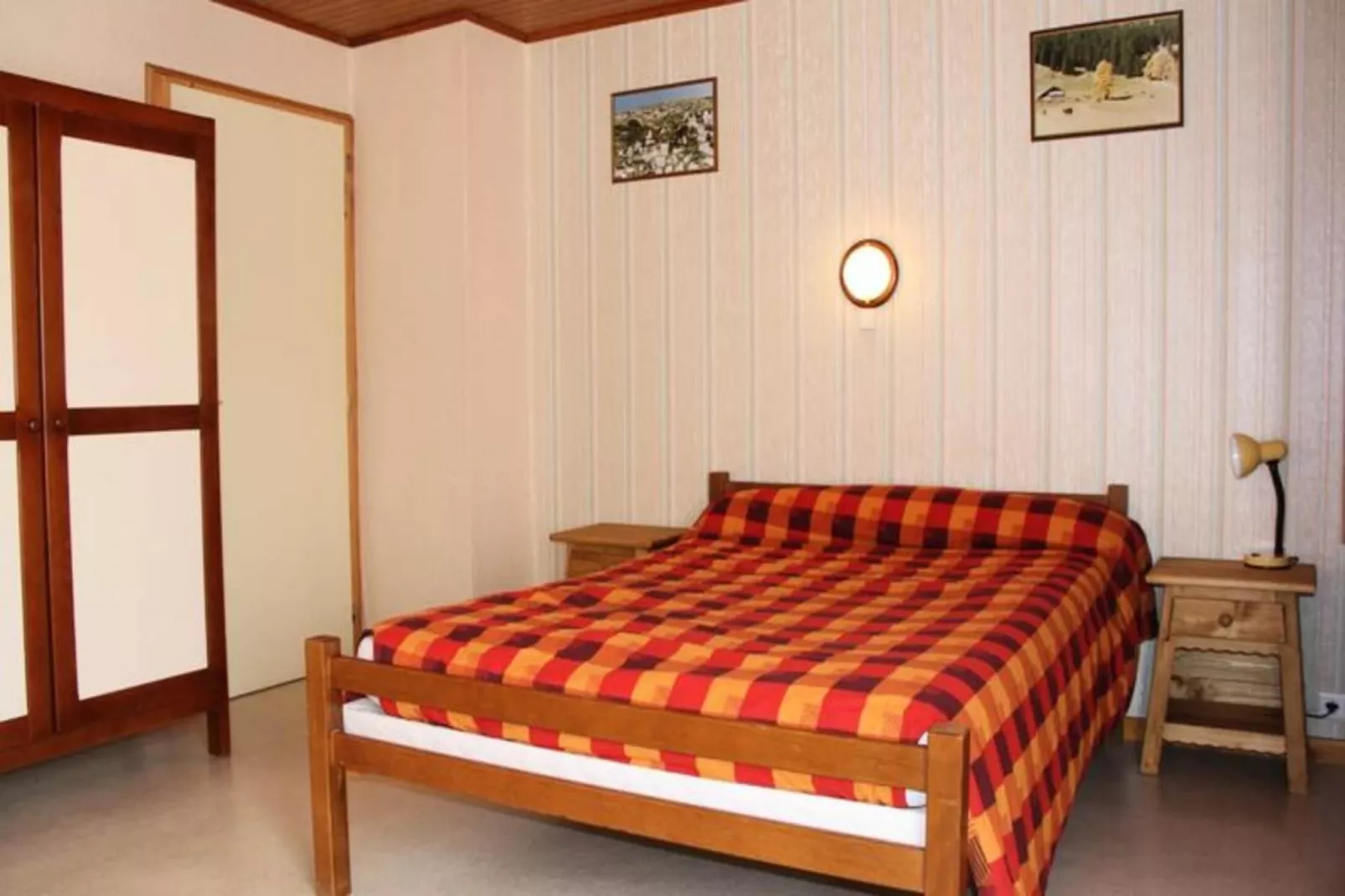 Appartement 7 pers. dans chalet classé 2*-Slaapkamer