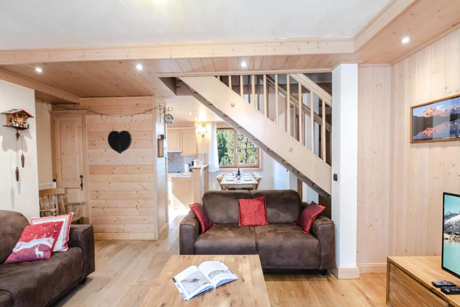 Chalets Du Savoy-Woonkamer