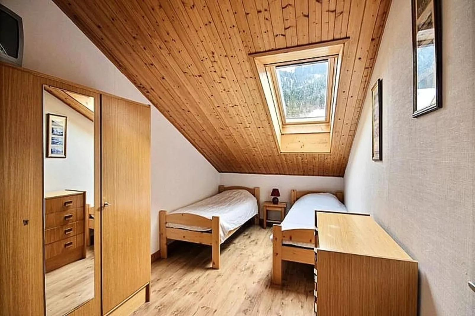 Appartements à Saint Jean d'Aulps-Slaapkamer