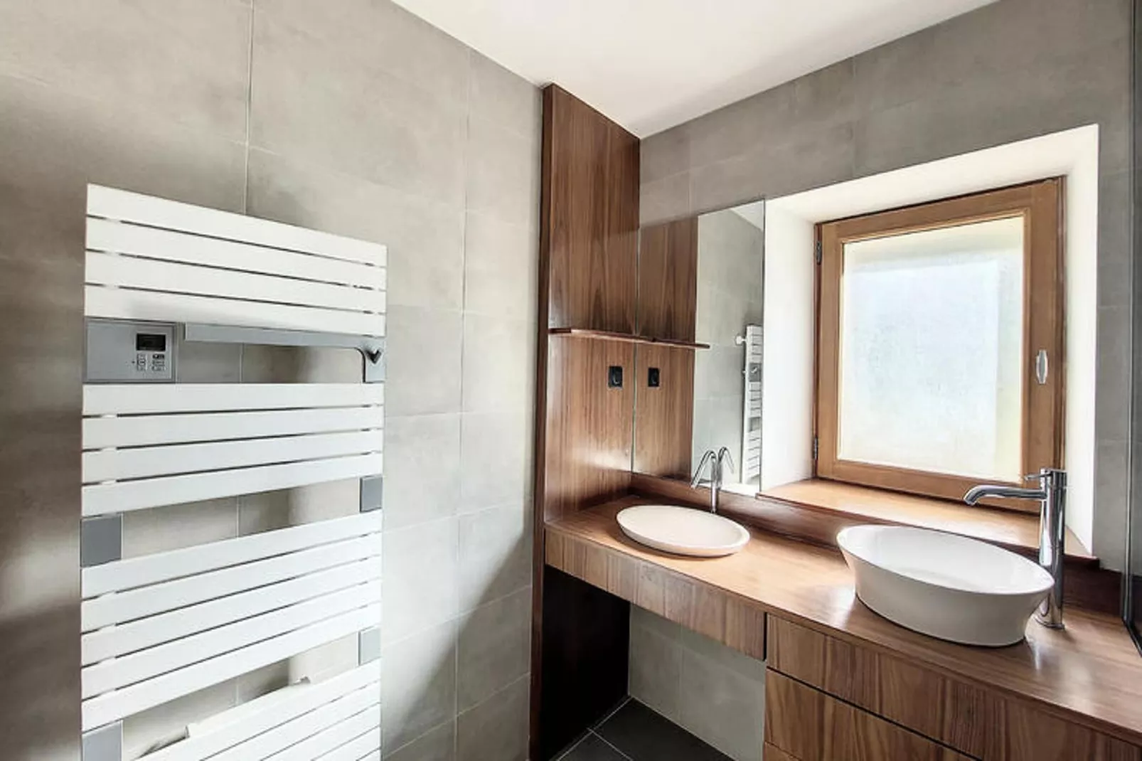 Appartements à Saint Jean d'Aulps-Badkamer