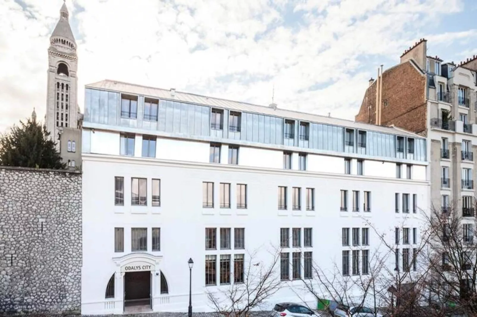 Appart'hôtel Odalys Montmartre-Buitenkant zomer
