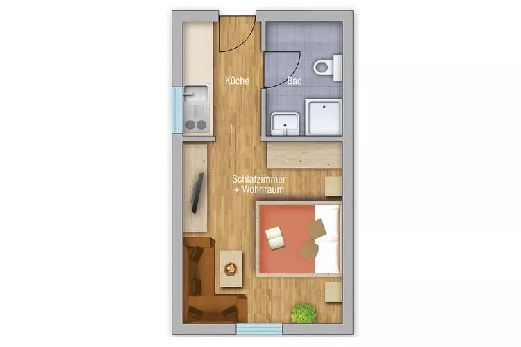 Apart Fliana-Plattegrond