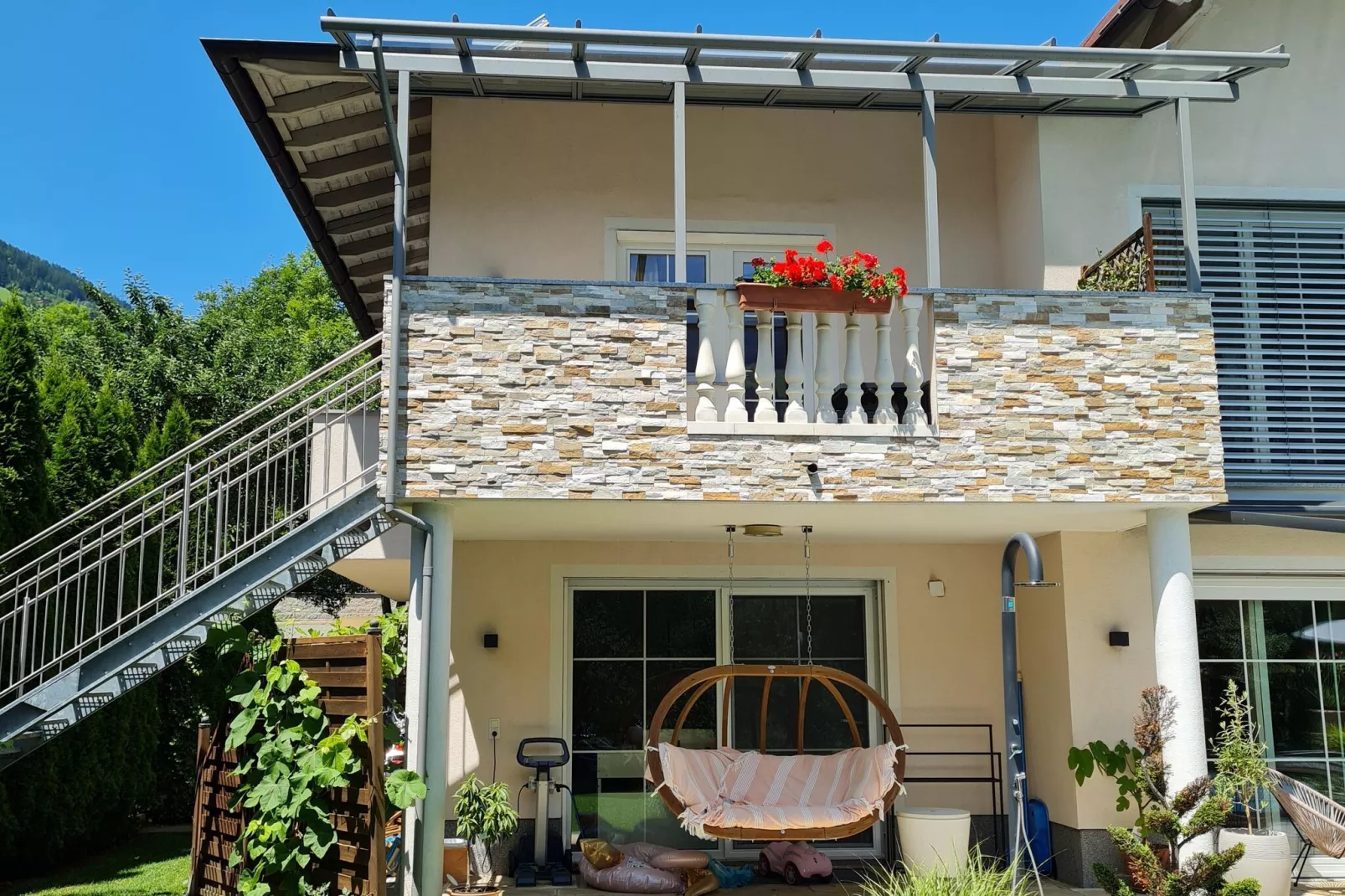 Ferienwohnung Keiler-Buitenkant zomer