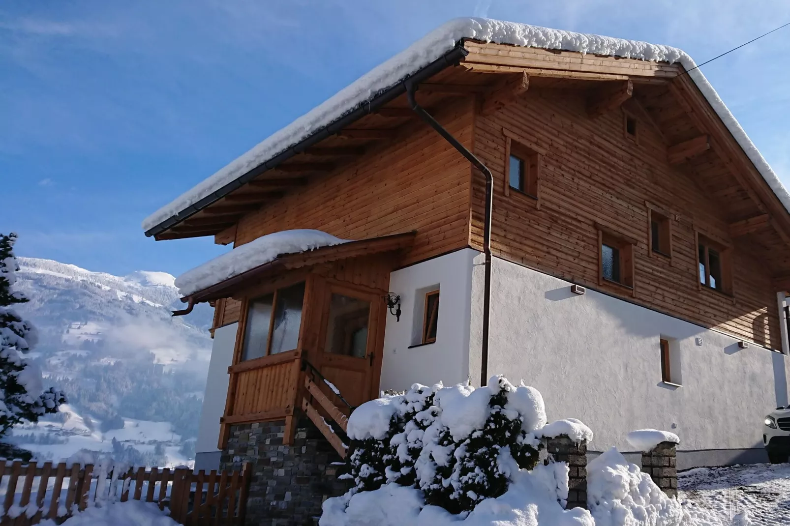 Ferienhaus Marienbergl - 6 Personen-Exterieur winter