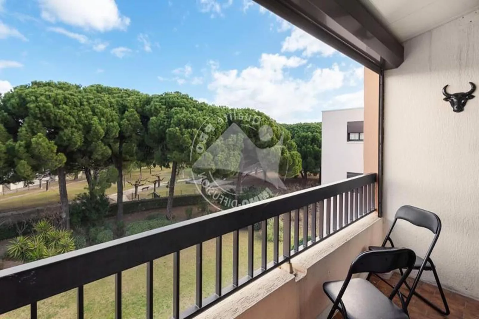 Résidence Le Triangle De La Baronnie-Terrasbalkon