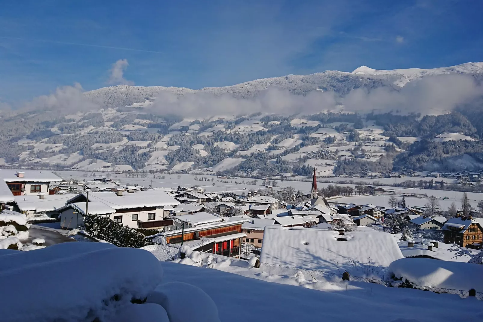 Ferienhaus Marienbergl - 10 Personen-Gebied winter 1km