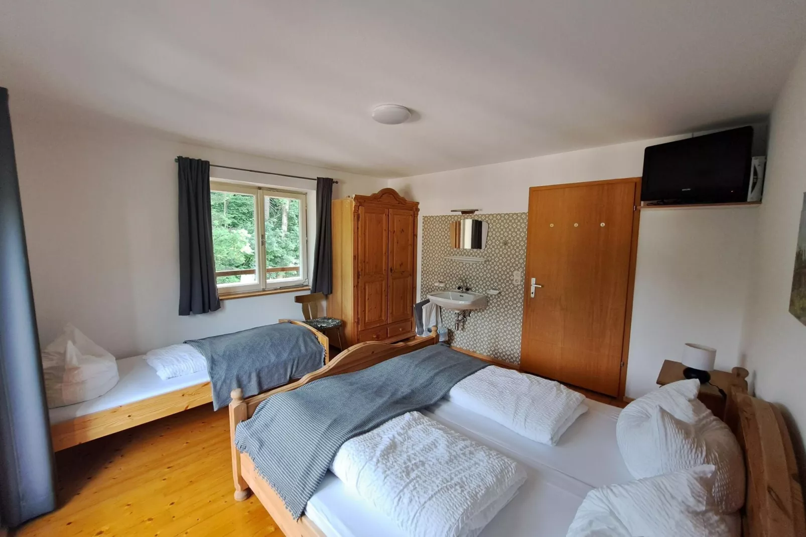 Ferienhaus Hörhager-Slaapkamer