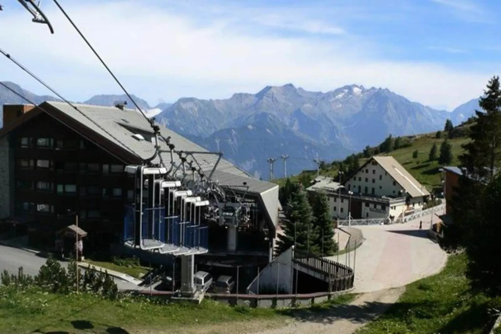Résidence Skisun - Uitzicht zomer