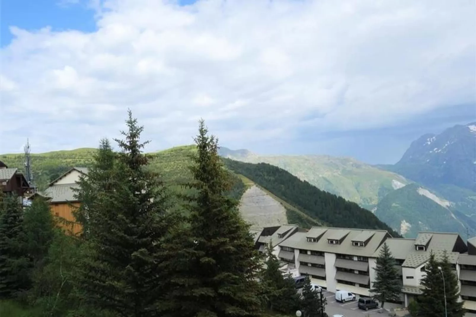 Résidence Soleil D'huez - Buitenkant zomer