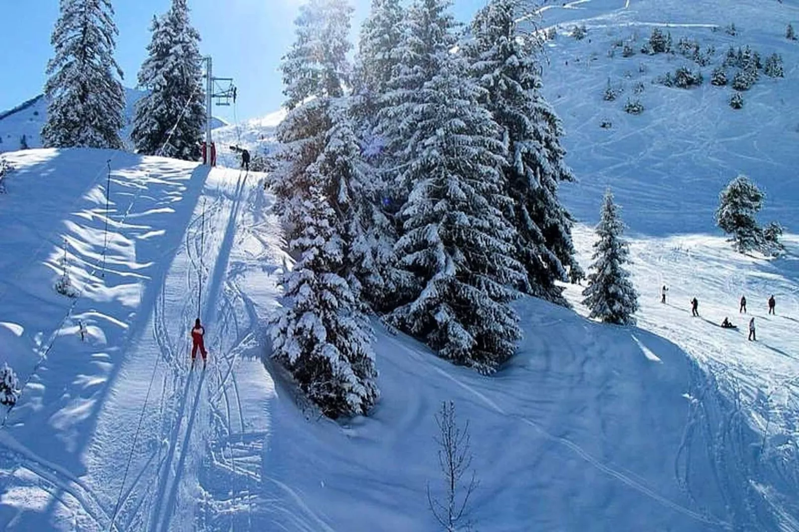 Résidence Artigalas-Uitzicht winter