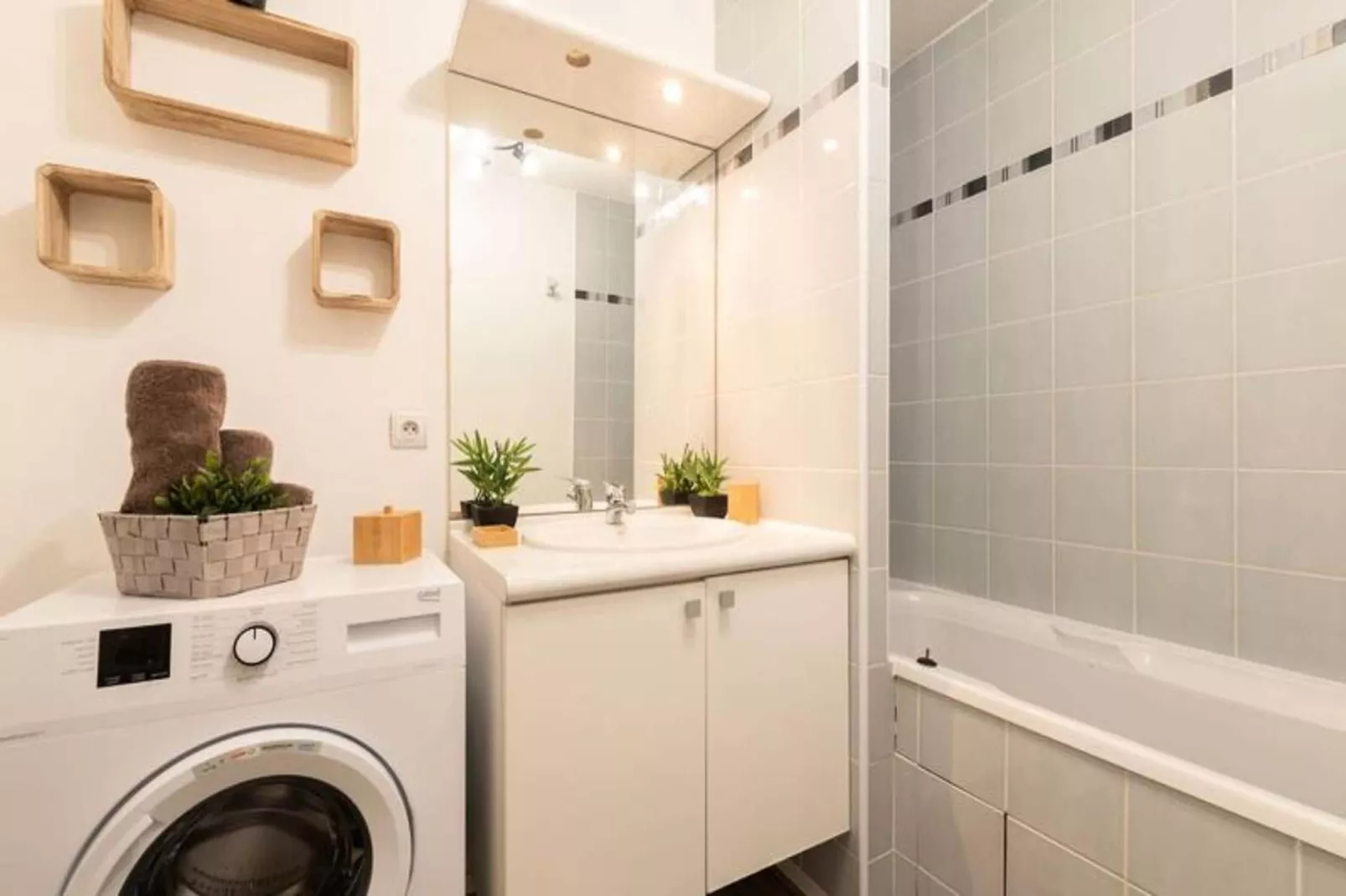 Résidence Le Grand Hotel-Badkamer