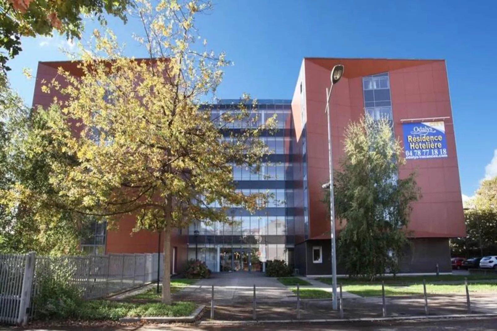 Appart'hôtel Odalys City Bioparc-Buitenkant zomer