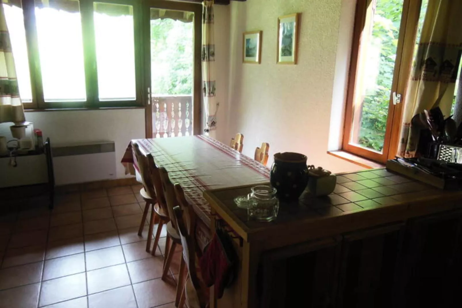 Résidence Les Clarines - Buitenkant zomer