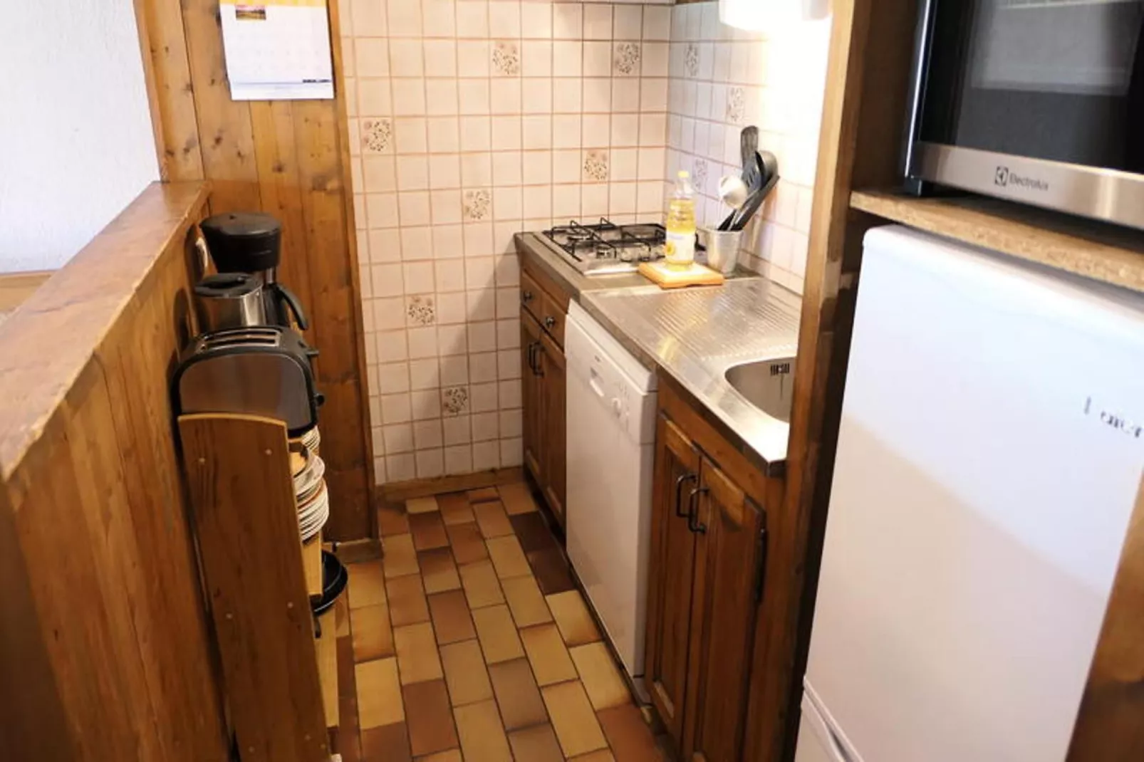 Résidence La Gelinotte-Keuken