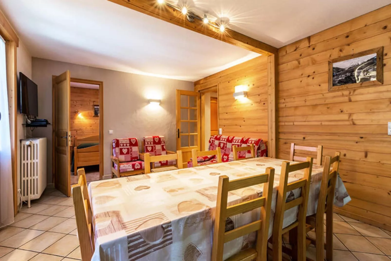 Résidence Gentianes-Eetkamer