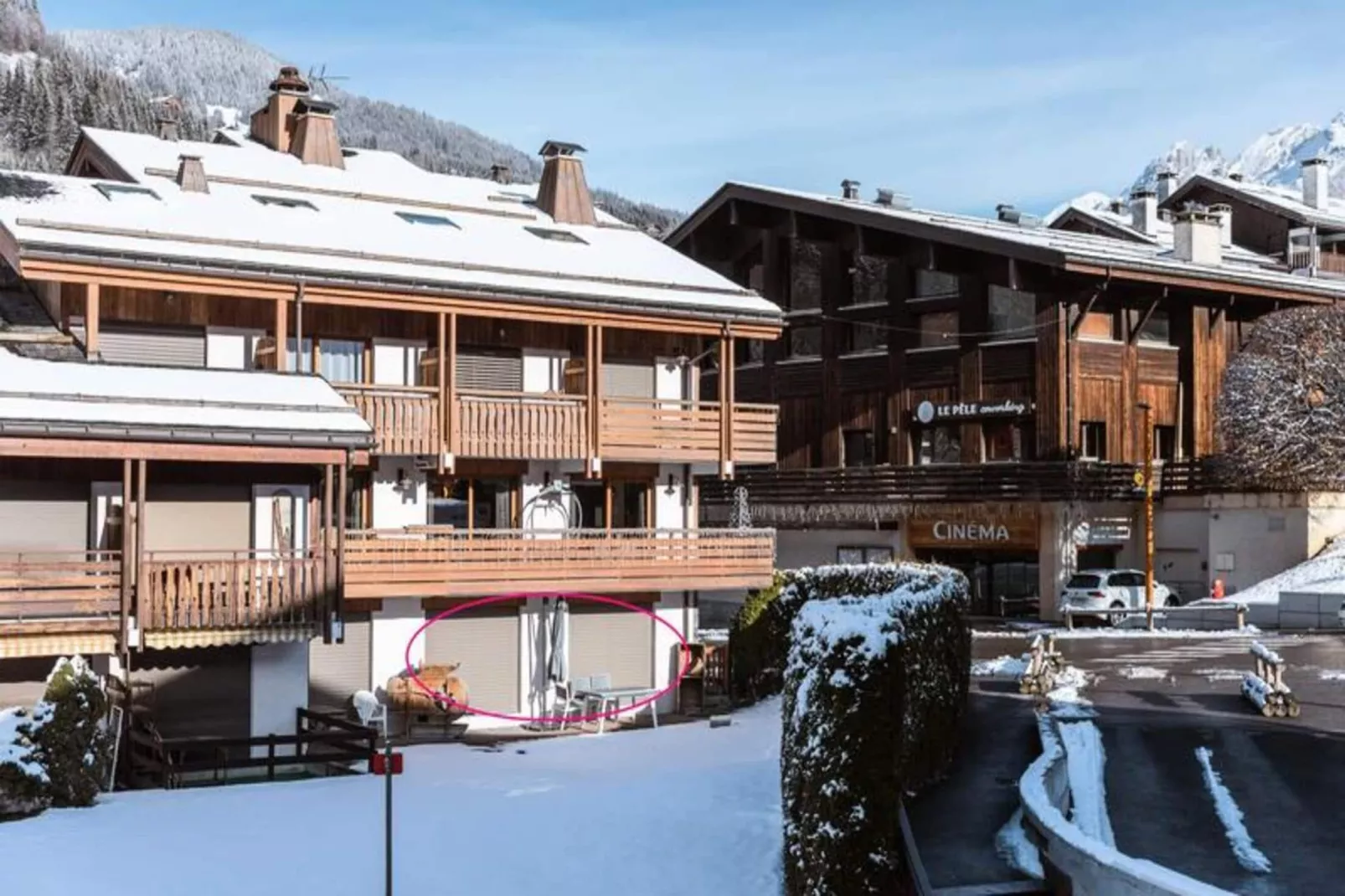 Residence Du Centre D-Exterieur winter