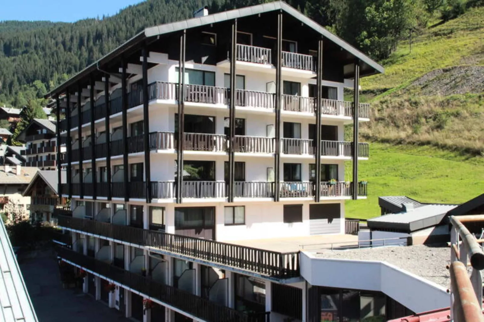 Résidence Les Rhododendrons-Buitenkant zomer