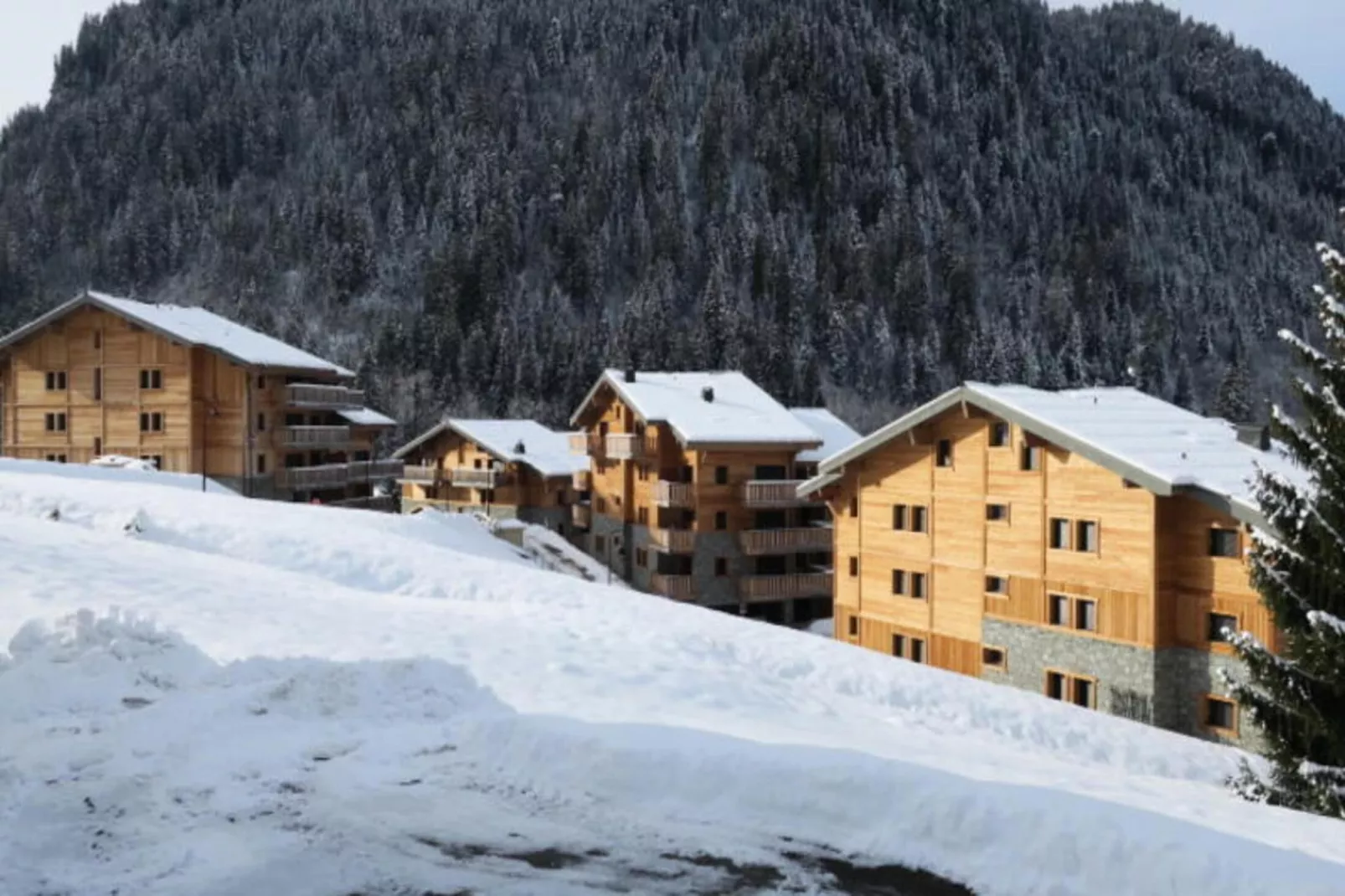 Résidence Les Quatres Elements-Buitenkant zomer