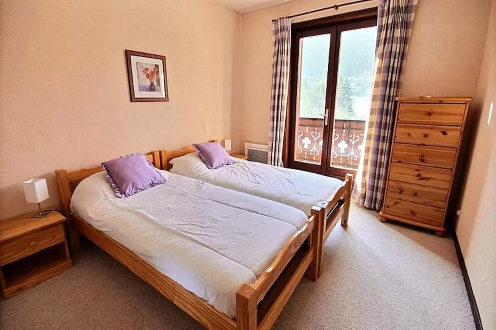 Chalets à Saint Jean d'Aulps-Slaapkamer