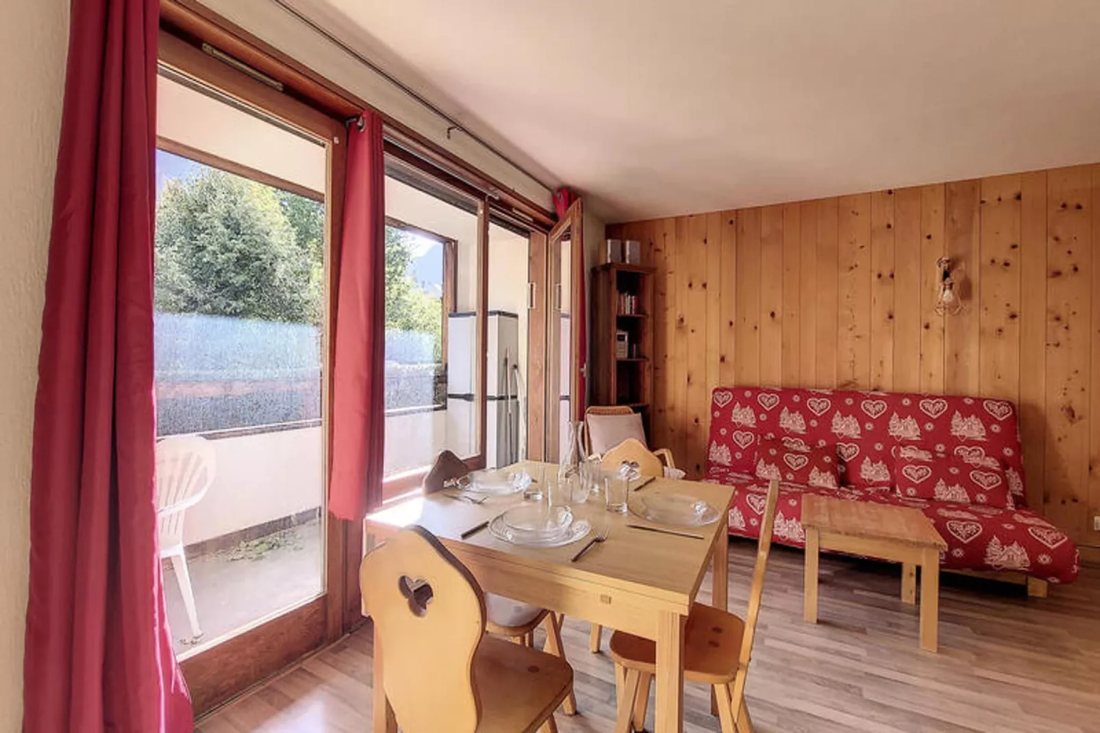 Studio à Saint Jean d'Aulps-Woonkamer