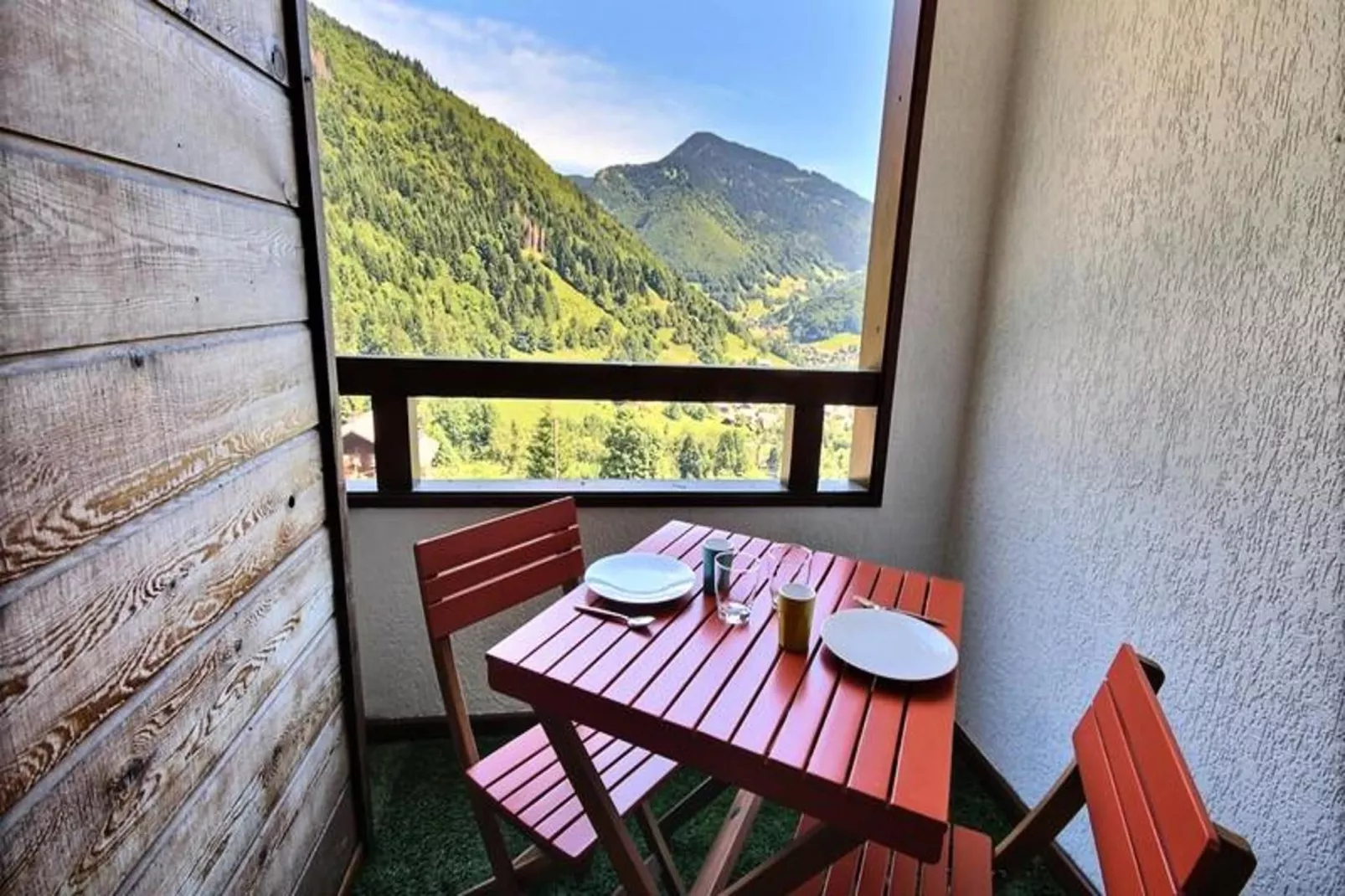 Appartements à Saint Jean d'Aulps-Terrasbalkon