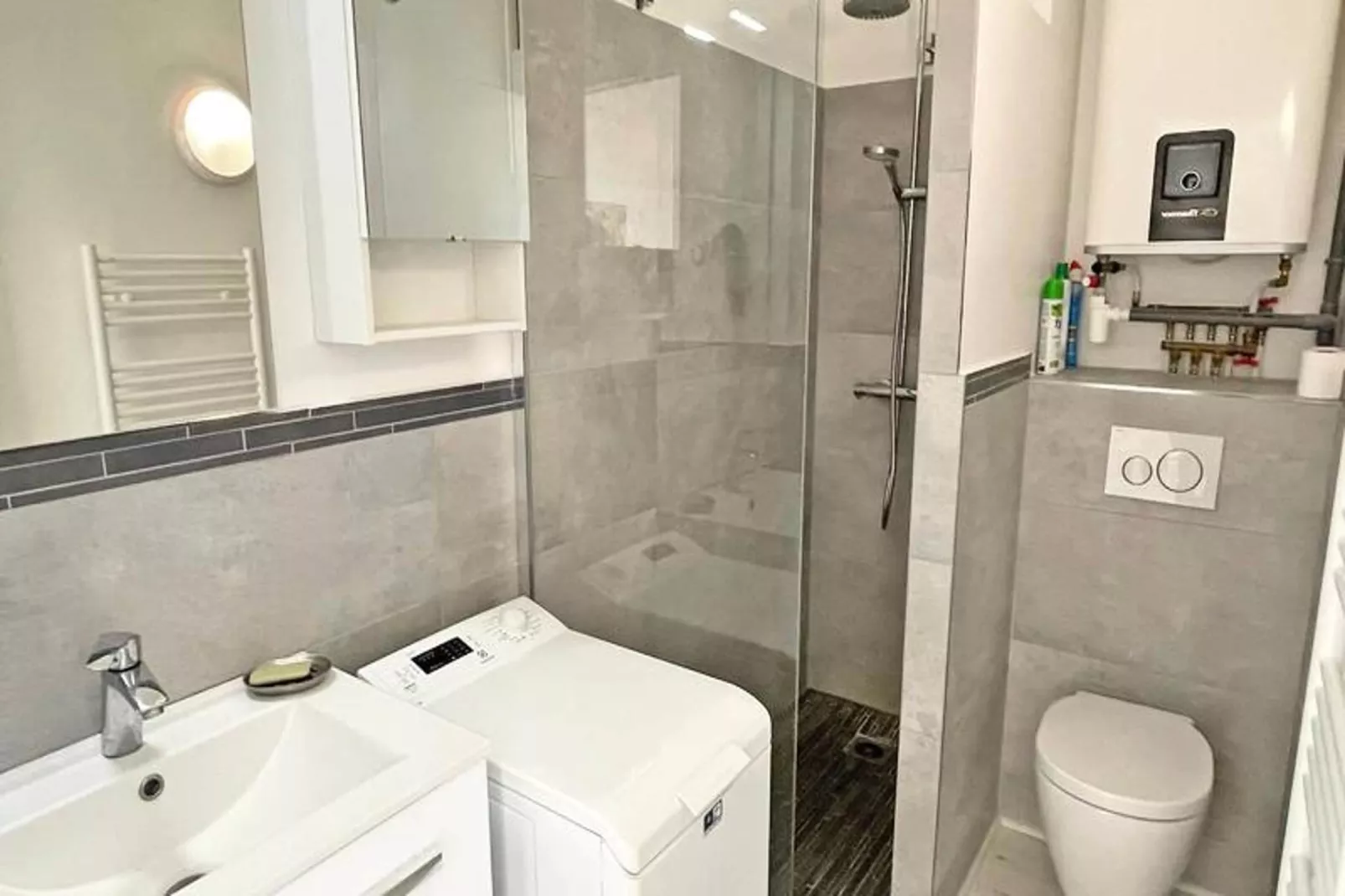 Résidence Splendid Azur-Badkamer