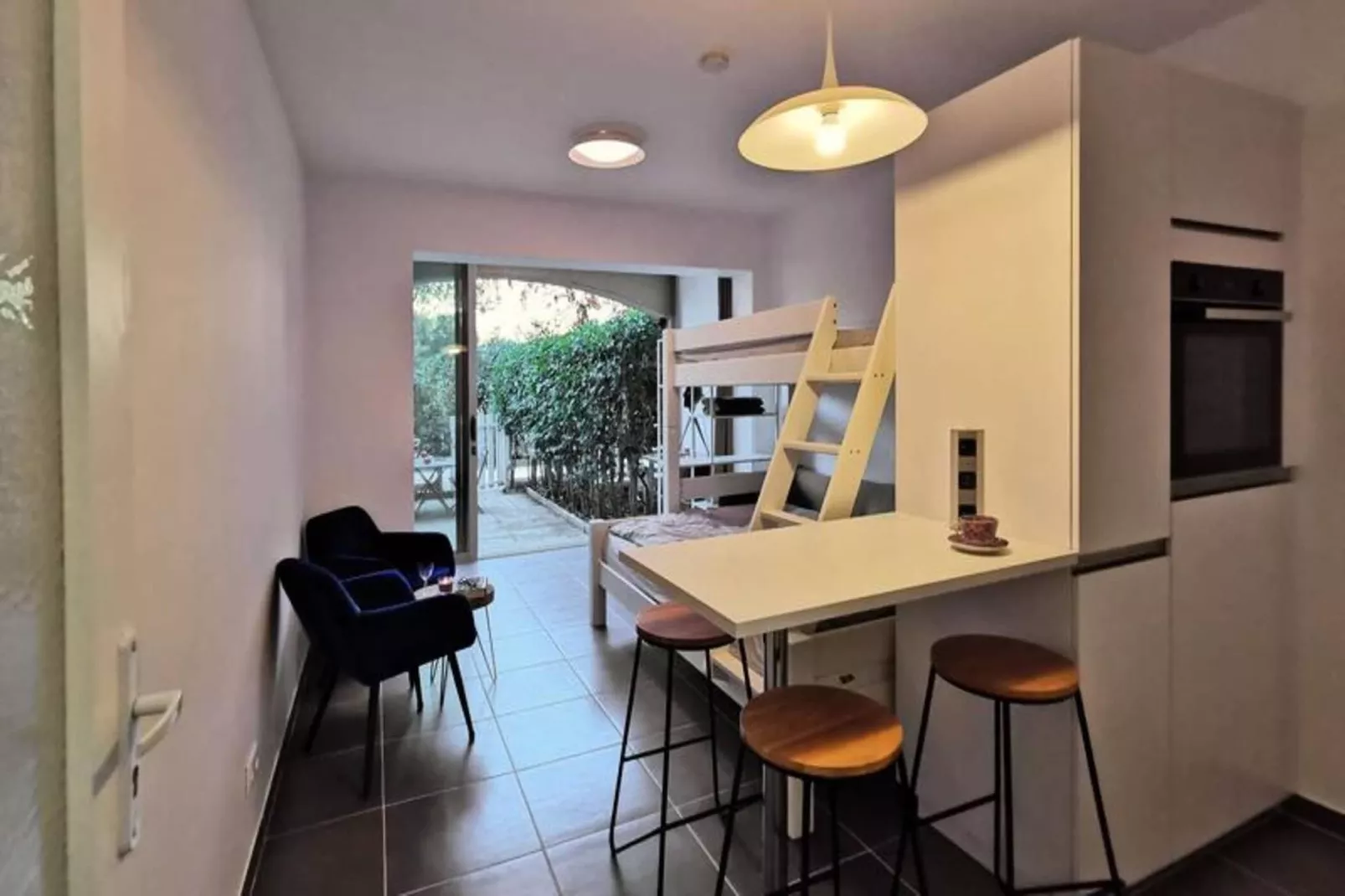 Résidence Heron-Buitenkant zomer