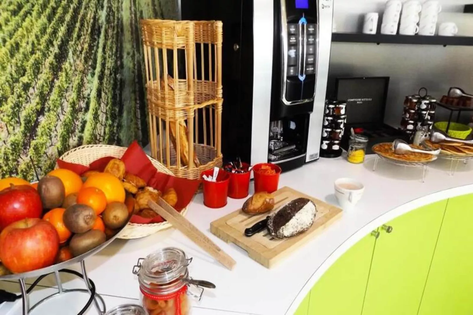 Appart'Hôtel Mer & Golf Bordeaux Bassins à Flot***-Keuken