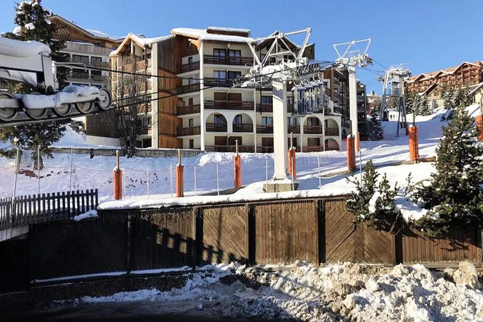 Résidence Maison De L'alpe-Uitzicht winter