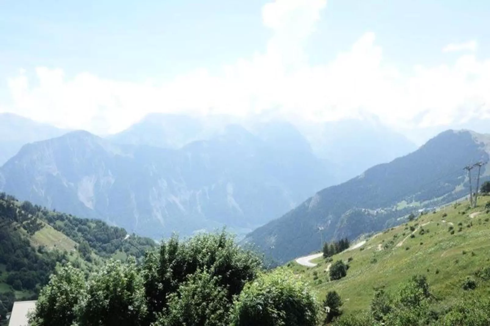 Résidence Chanses - Uitzicht zomer