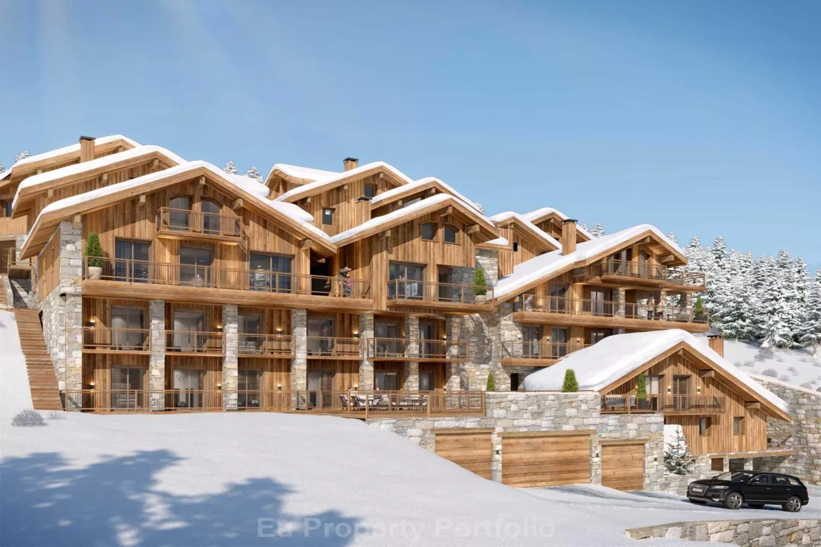 Résidence Pleiades-Gebied winter 5km