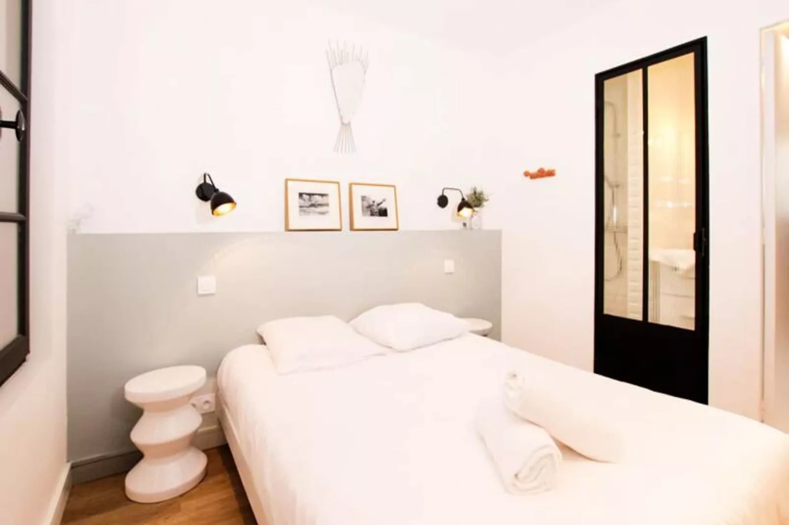 Superbe Maison Au Coeur De La Ville &agrave; Deux Pas De La C&ocirc;te Des Basques-Slaapkamer