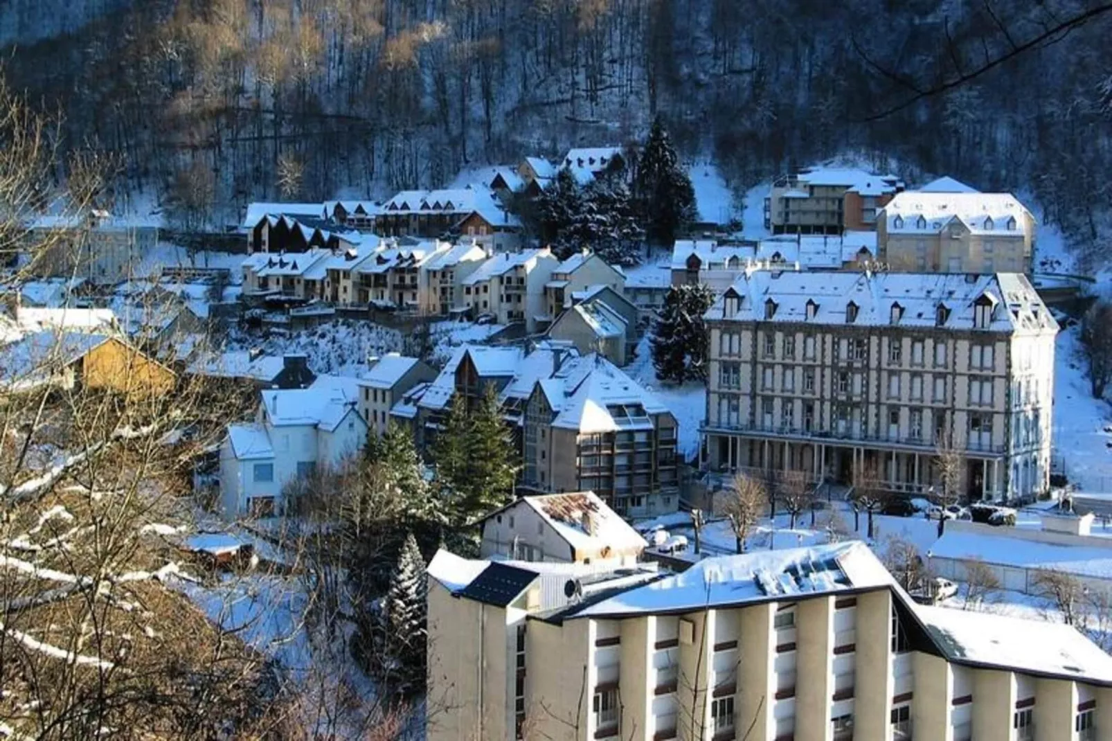 Résidence Casino-Gebied winter 1km