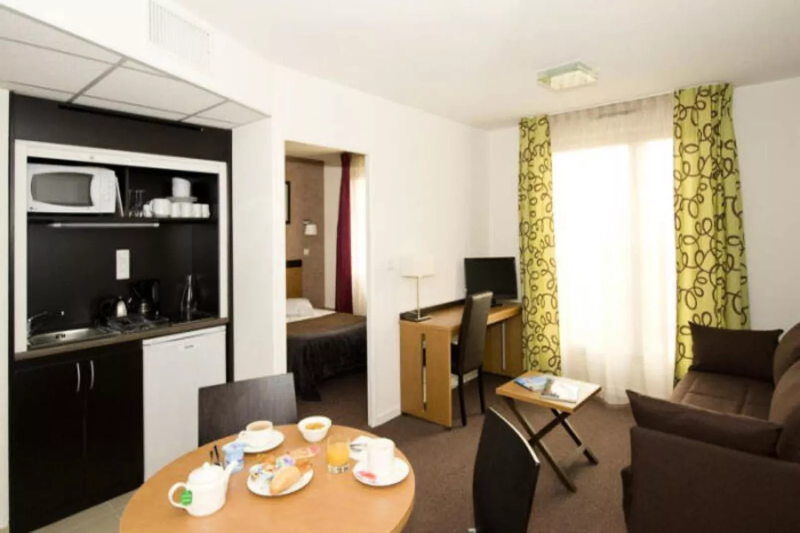 Appart'hôtel Odalys City Bioparc-Woonkamer