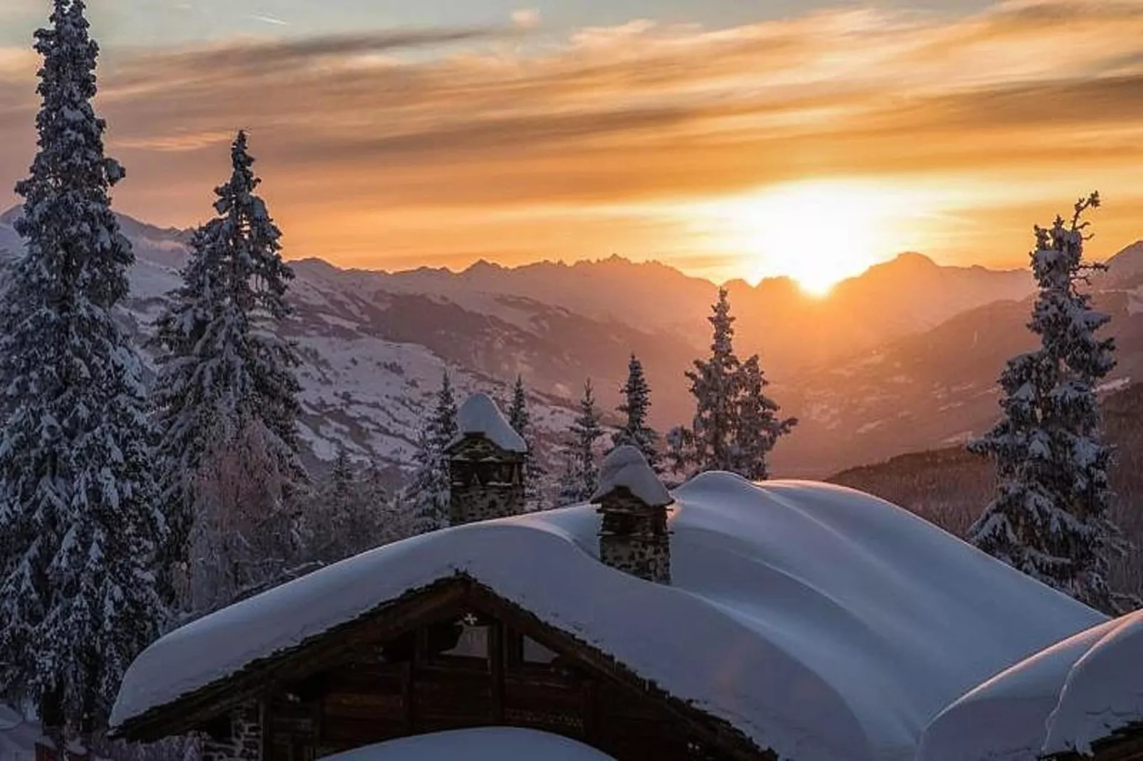 Résidence Alpages-Eetkamer