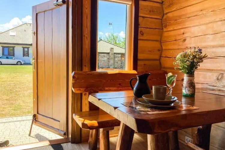 Kaktus Holiday resort sypialnia z łóżkiem piętrowym Osieki-Woonkamer