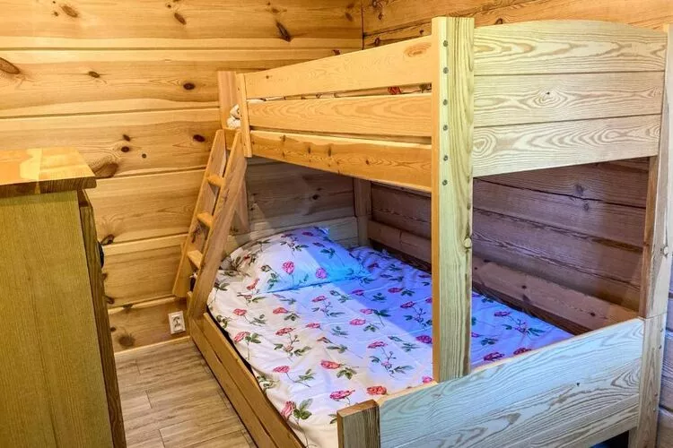 Kaktus Holiday resort sypialnia z łóżkiem piętrowym Osieki-Slaapkamer