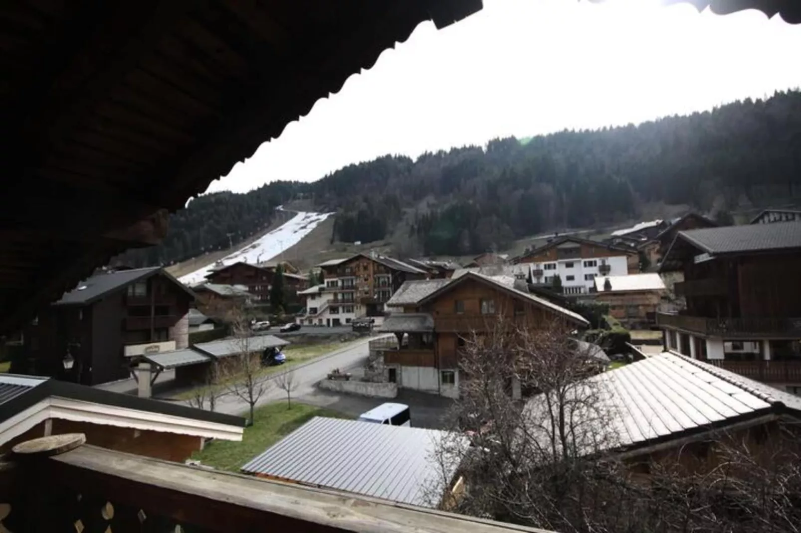 Chalet Les Triolets-Uitzicht winter